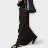 Emma ™ ｜H-linjär kjol med modern stadsstil