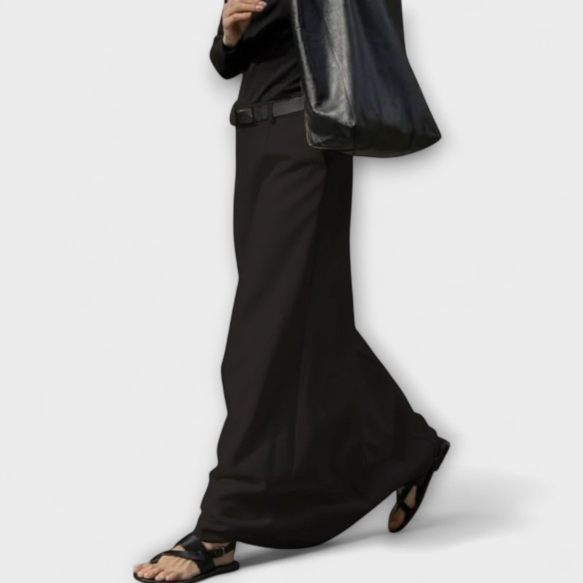 Emma ™ ｜H-linjär kjol med modern stadsstil