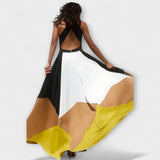 Nava ™ ｜ Långa klänningar med bar rygg