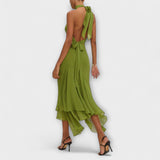 Elodie ™ ｜ Stilig asymmetrisk maxikappa