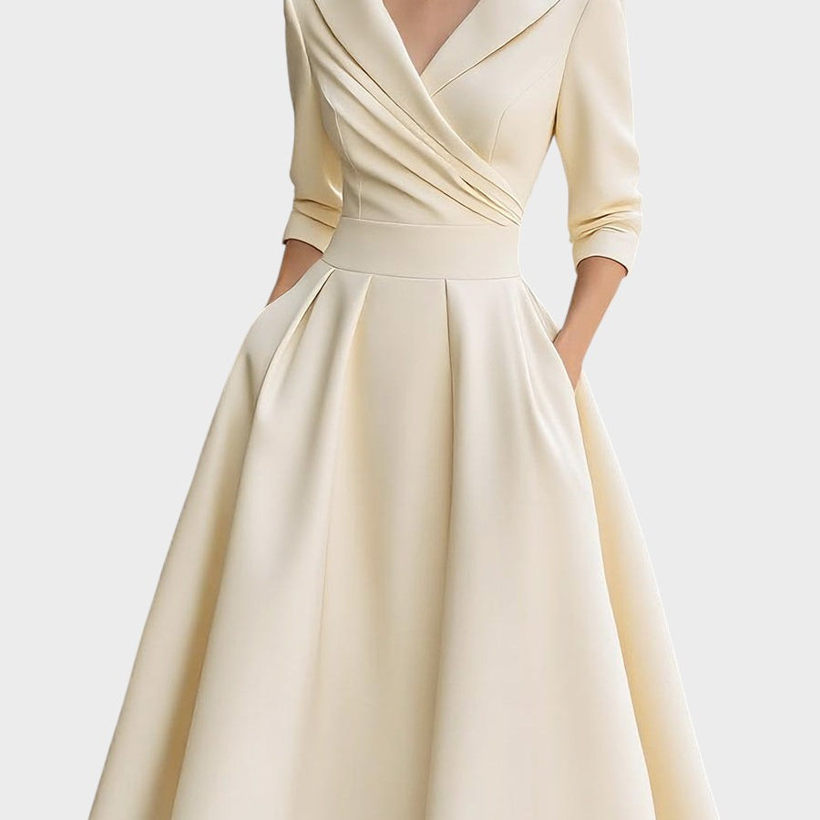 Dorota™ | Elegant midiklänning