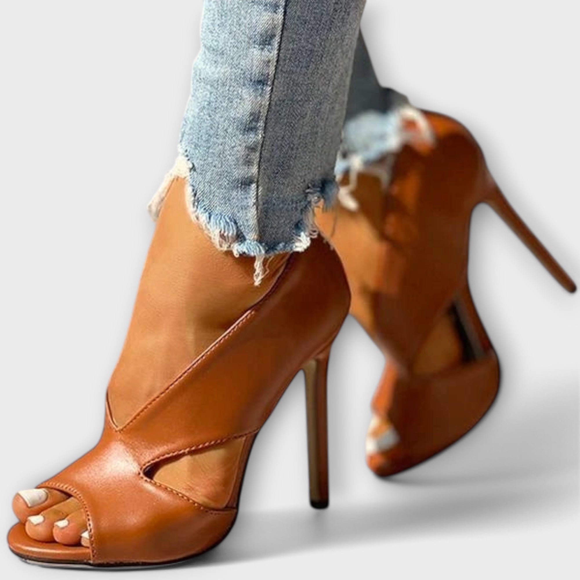 Viktoria ™ ｜Trendiga ortopediska sandaler med elegant klack