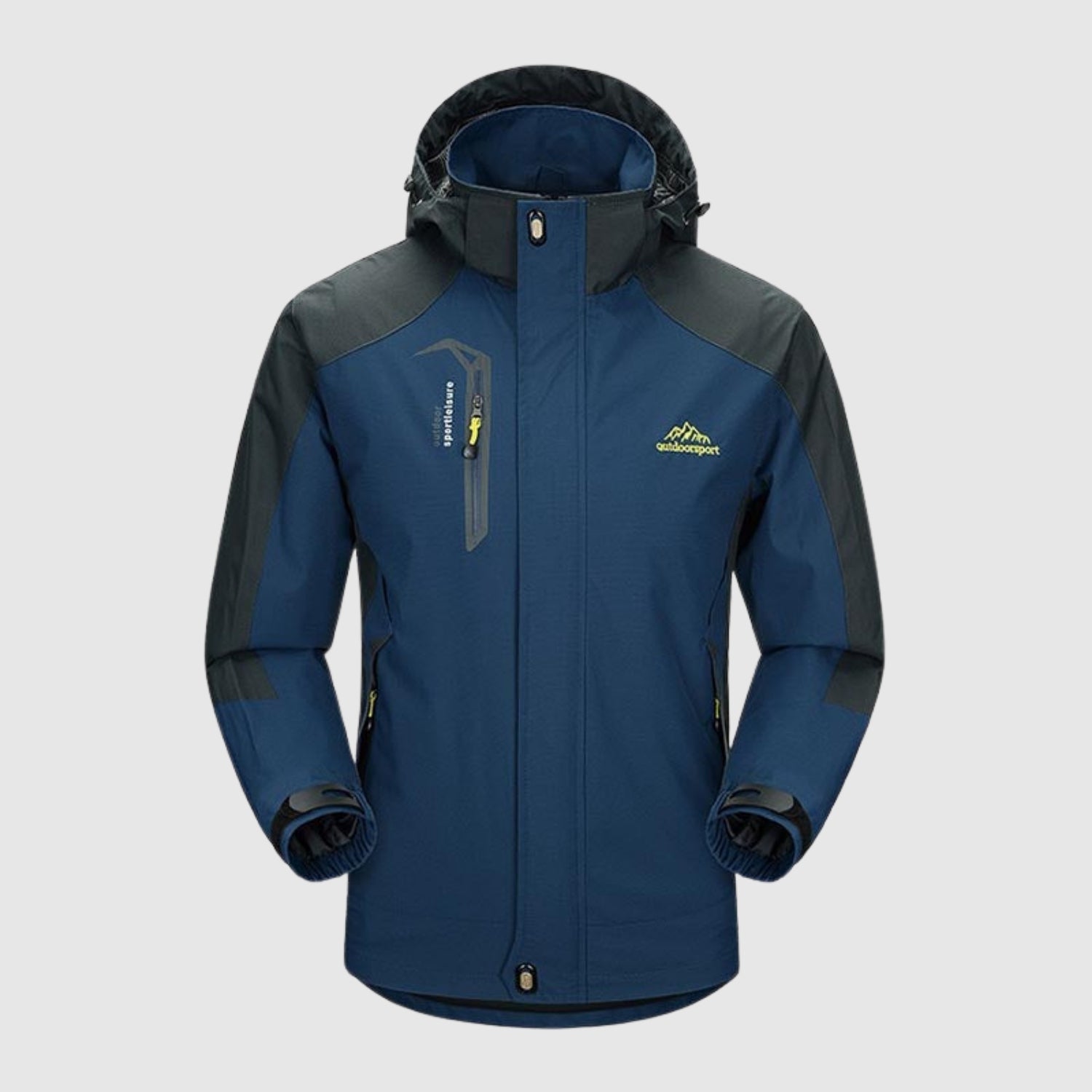 Nicolas – Softshelljacka för vandring med avtagbar huva