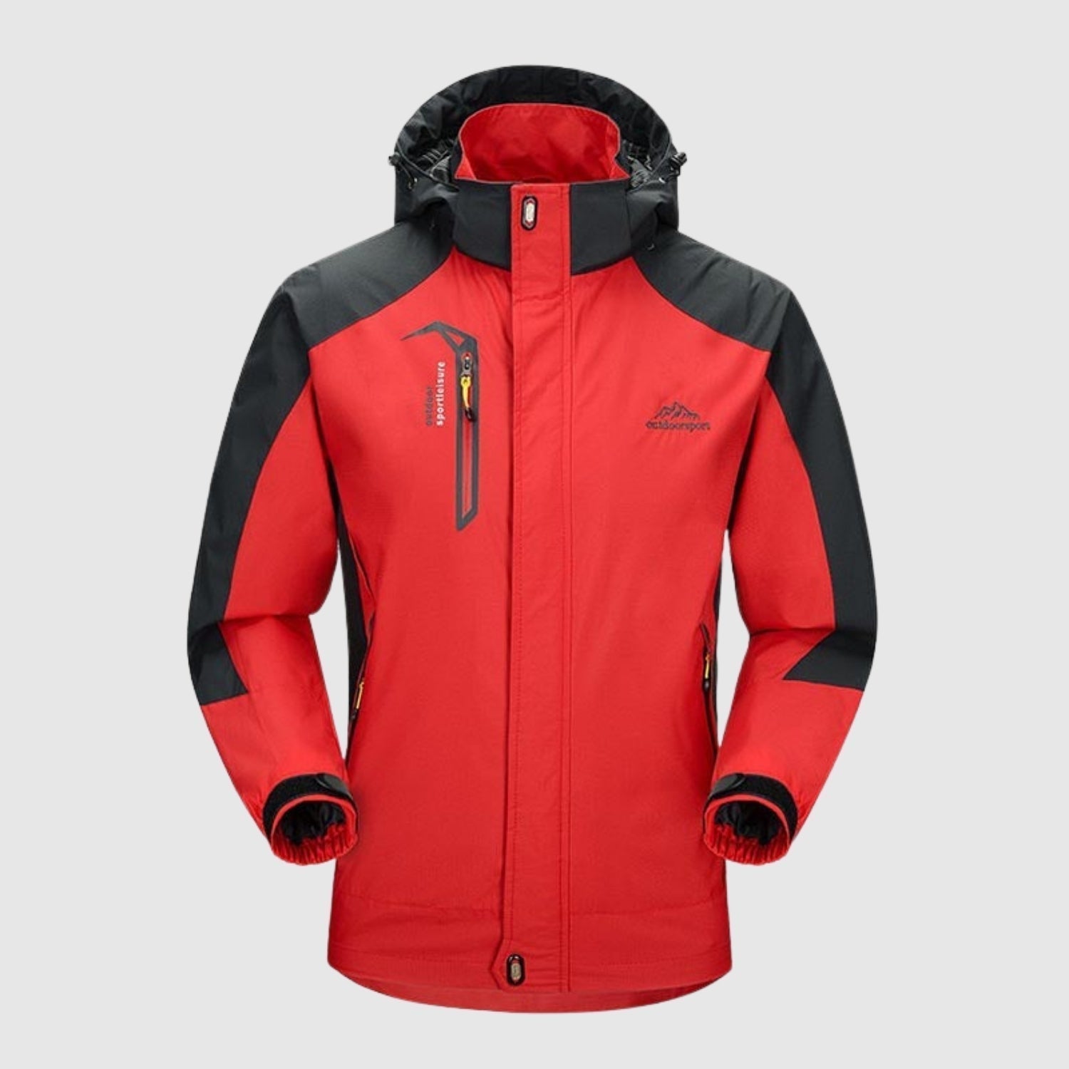 Nicolas – Softshelljacka för vandring med avtagbar huva