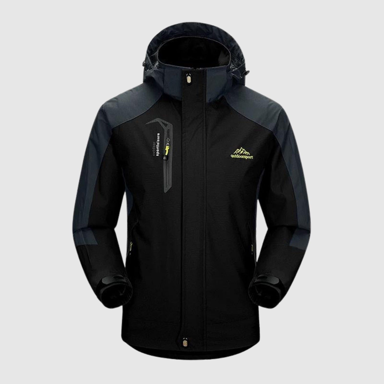 Nicolas – Softshelljacka för vandring med avtagbar huva