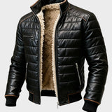 BRUNON | LYXIG UPPVÄRMD JACKA MED FLEECEDRÄKT