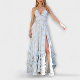 Luzie ™ ｜Snygg lång lös klänning