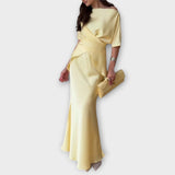 Finja ™ ｜ Top med avskurna axlar och kjolset