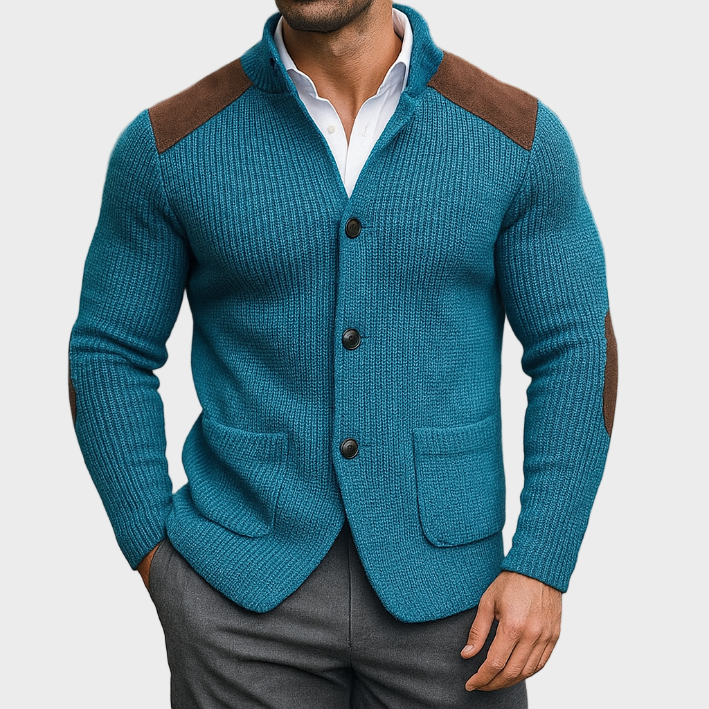 Gustav | Bläzer I textured knit