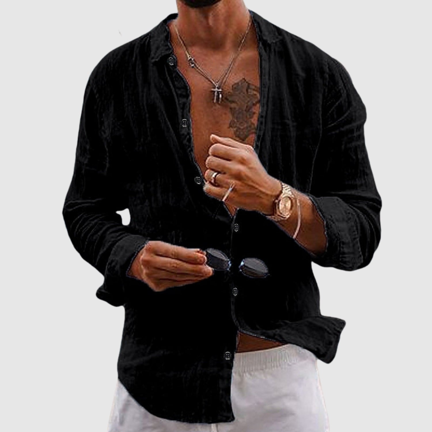 Libuše – Lätt skjorta i avslappnad stil