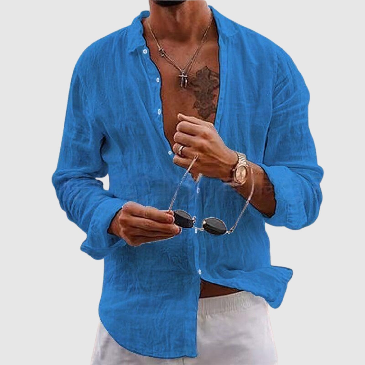 Libuše – Lätt skjorta i avslappnad stil