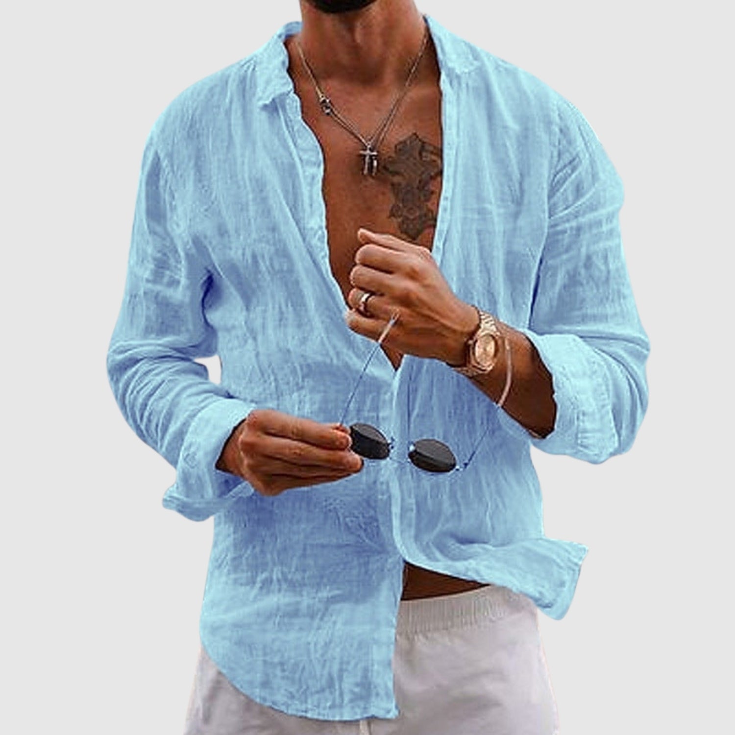 Libuše – Lätt skjorta i avslappnad stil