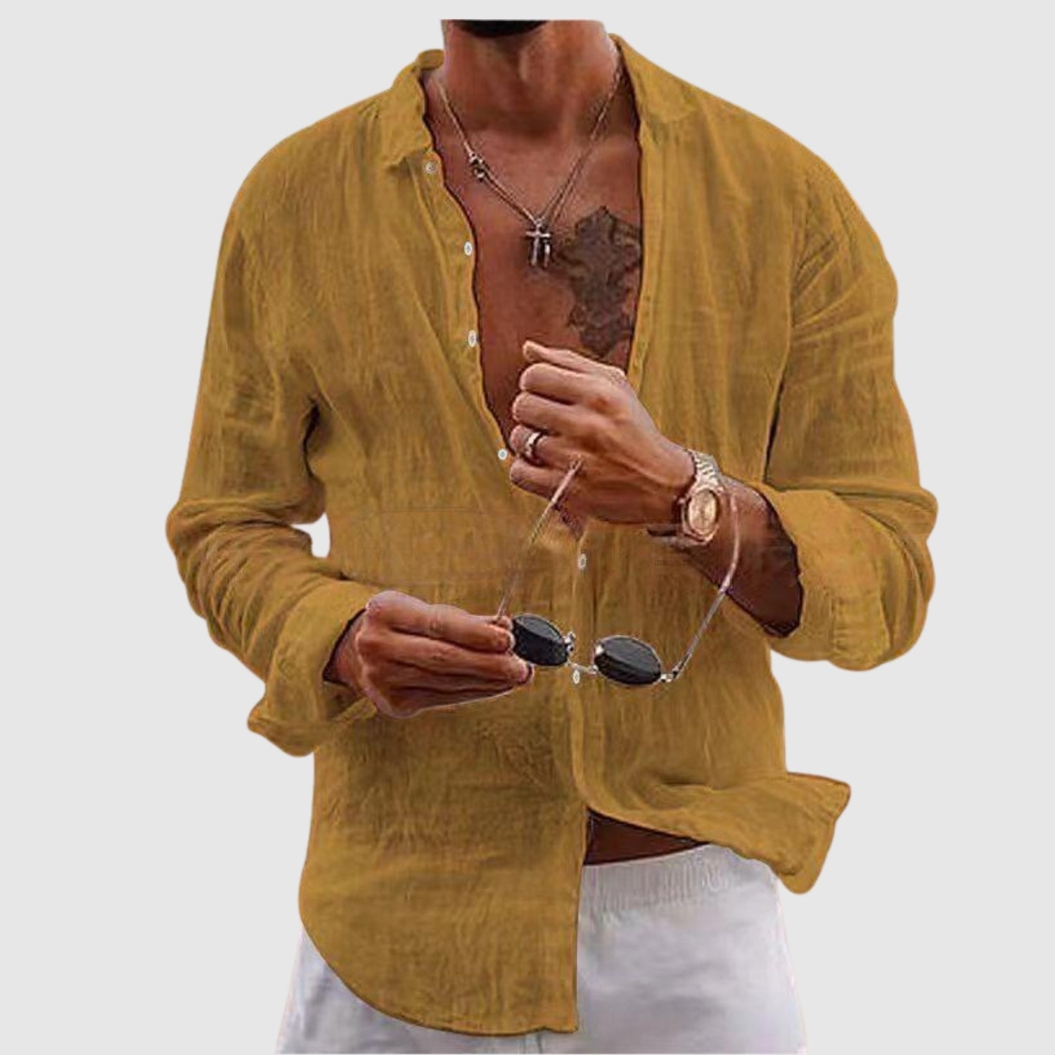 Libuše – Lätt skjorta i avslappnad stil