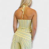 Anastázia ™ ｜ Klassisk randig byxset