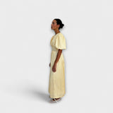 Josephine ™ ｜Smörgul maxikjol med luftig design