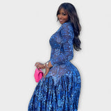 Mia ™ ｜Maxiklänning med Lily-Mesh-design