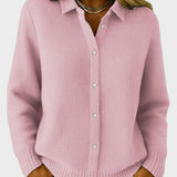 Maeve | Klassisk Stickad Knappar Cardigan