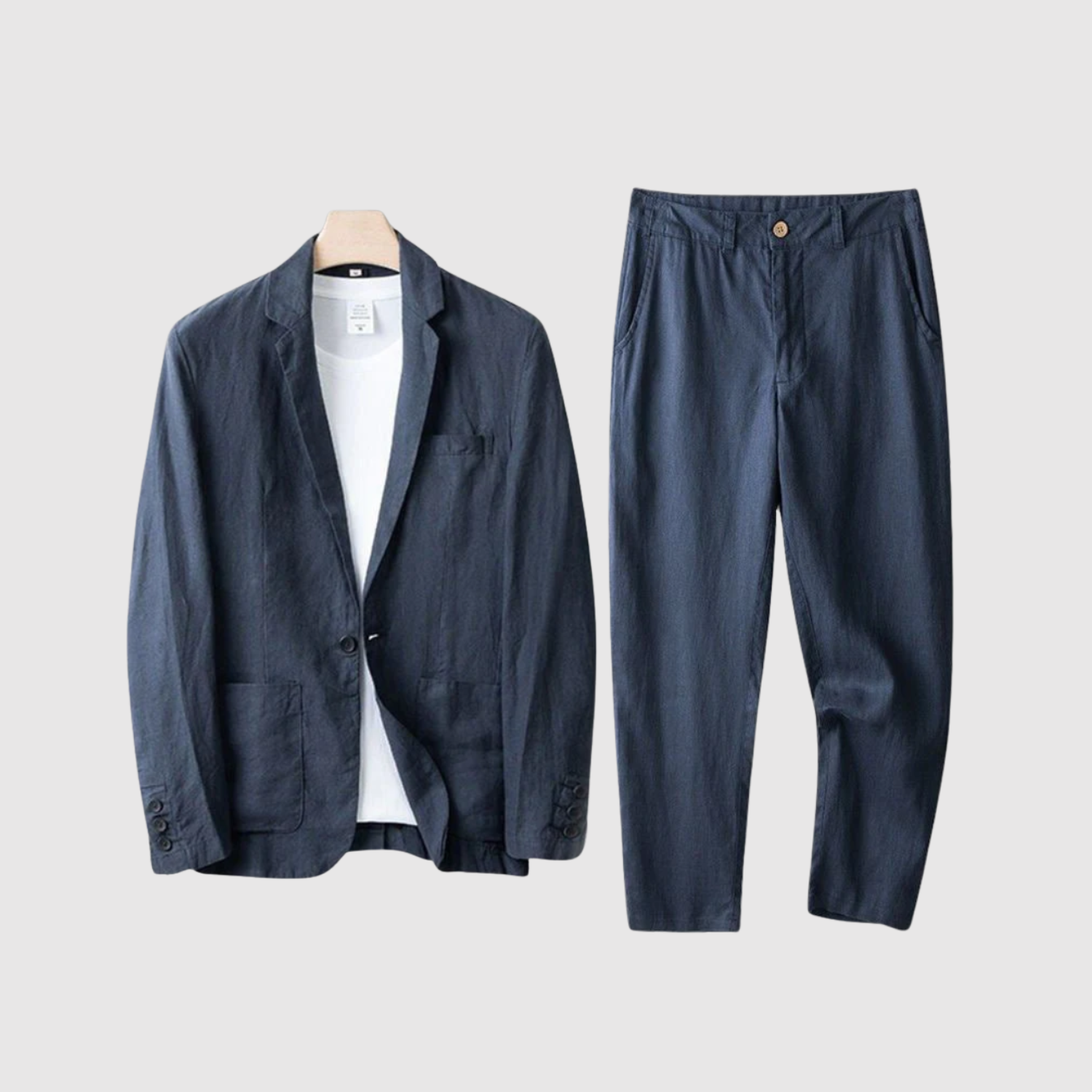 Libuše – Linnekomplett med naturlig elegans