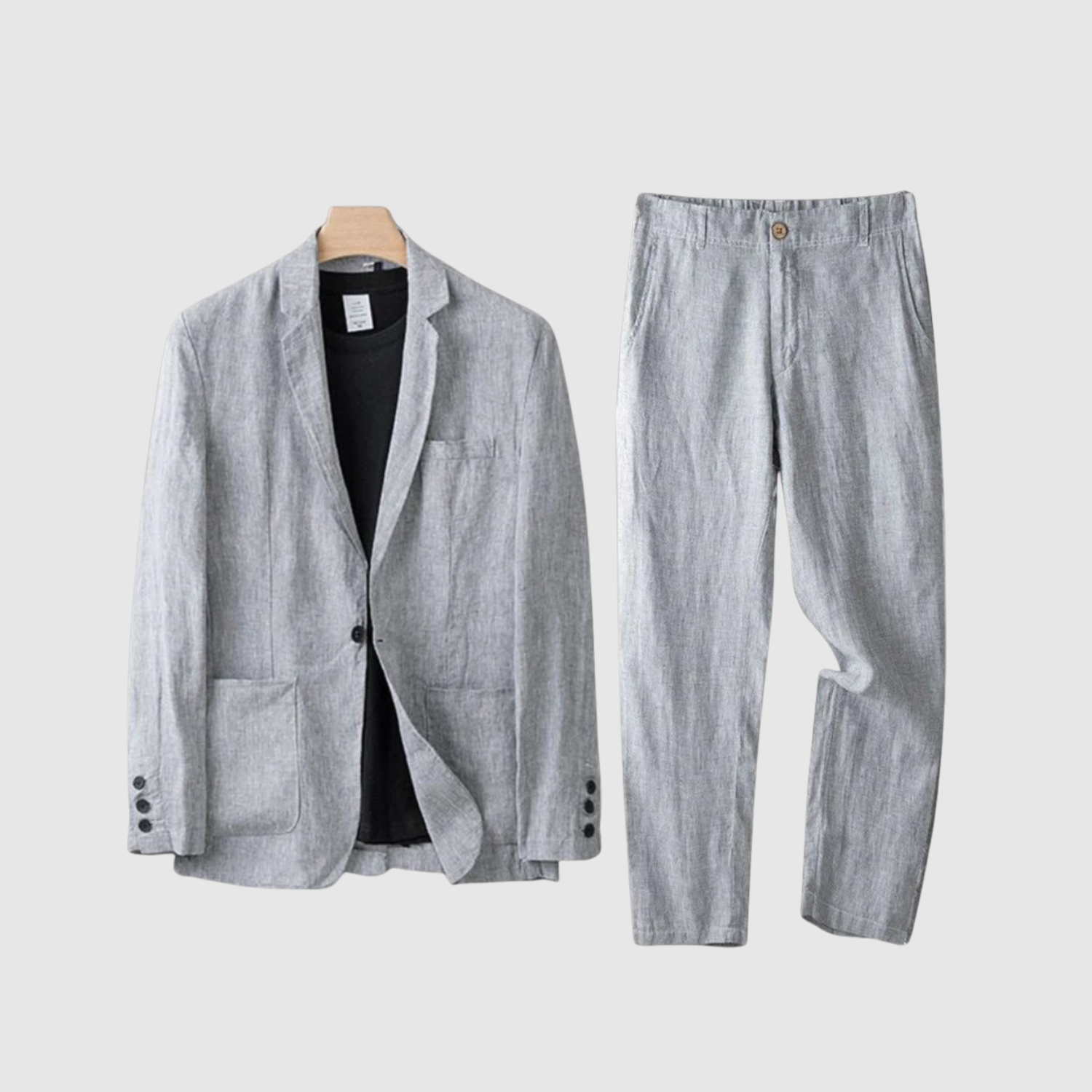 Libuše – Linnekomplett med naturlig elegans