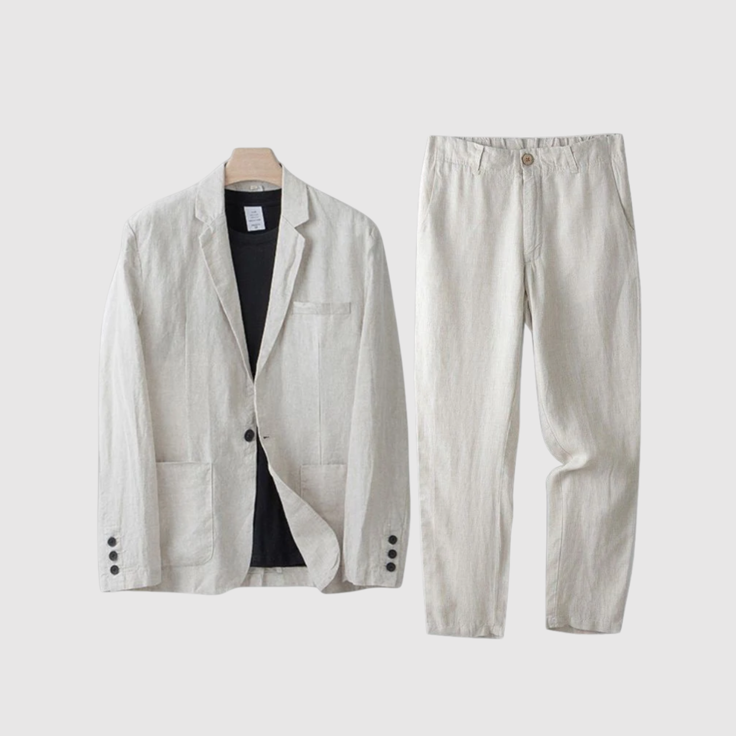 Libuše – Linnekomplett med naturlig elegans