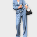 Chantal ™ ｜ Set med cardigan och byxor