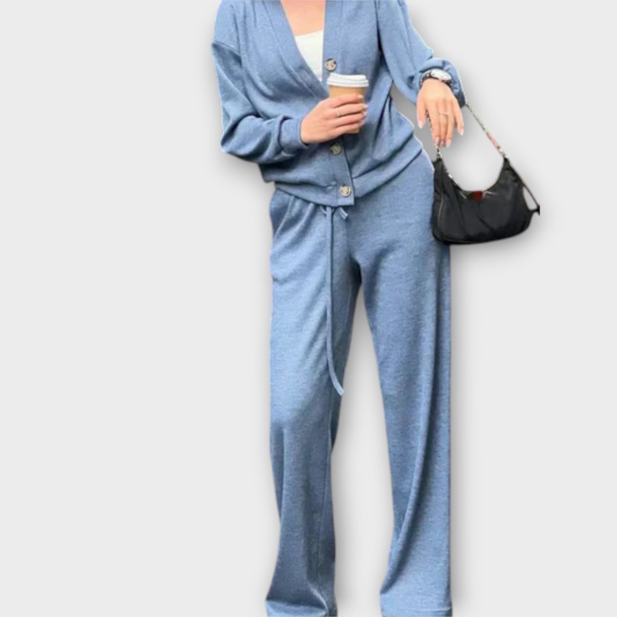 Chantal ™ ｜ Set med cardigan och byxor