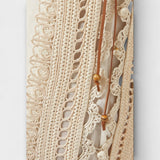 Mira ™ ｜Vävd genomskinlig organza maxiklänning