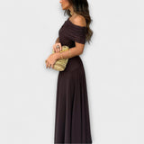 Lúka ™ ｜Toledo Maxi klänning med en axel