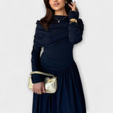 Jessica ™ ｜ Avslappnade plisserade klänningar