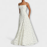 Emberly™ ｜ Elegant Jacquard-Maxiklänning