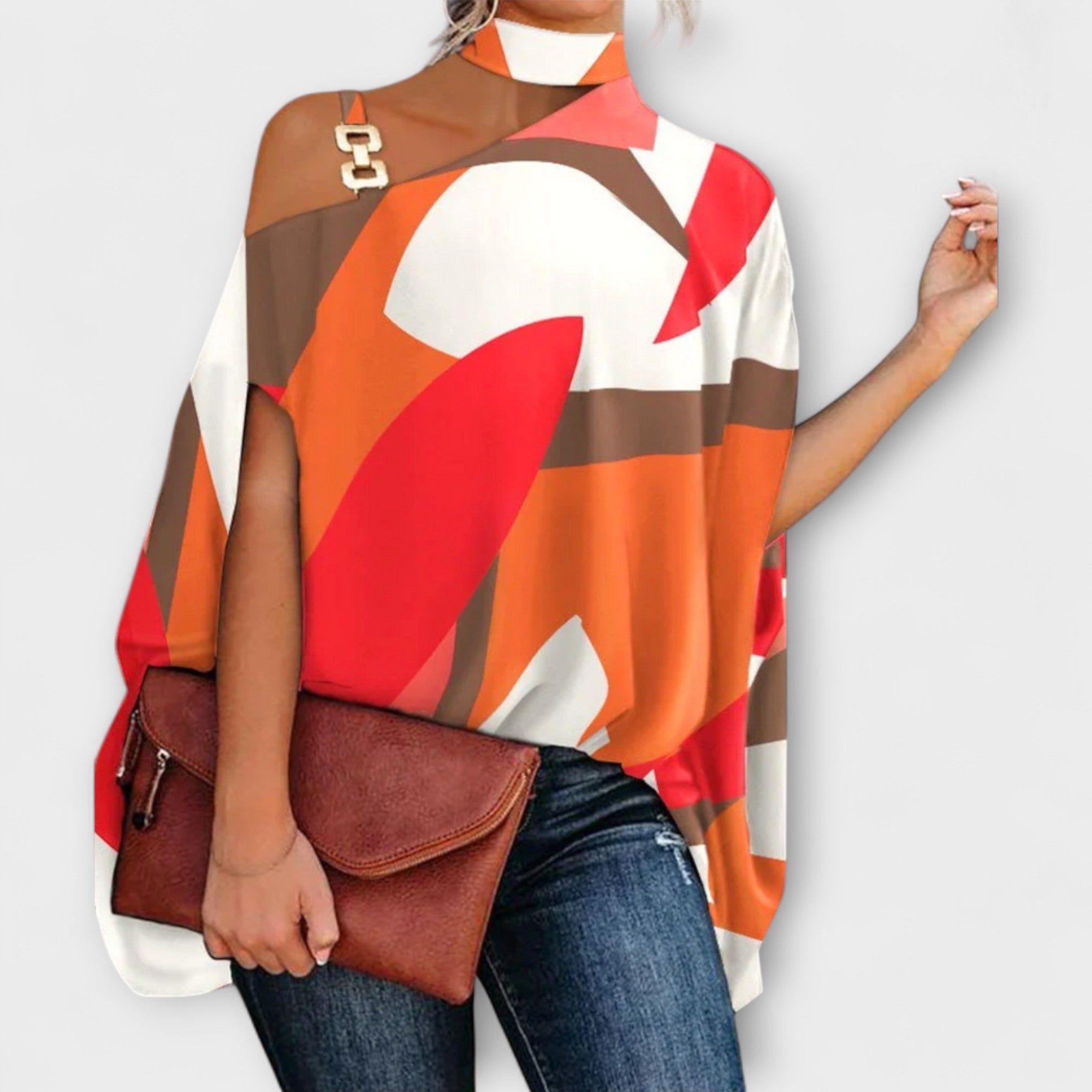 Darina ™ ｜Blus utan axelband för damer