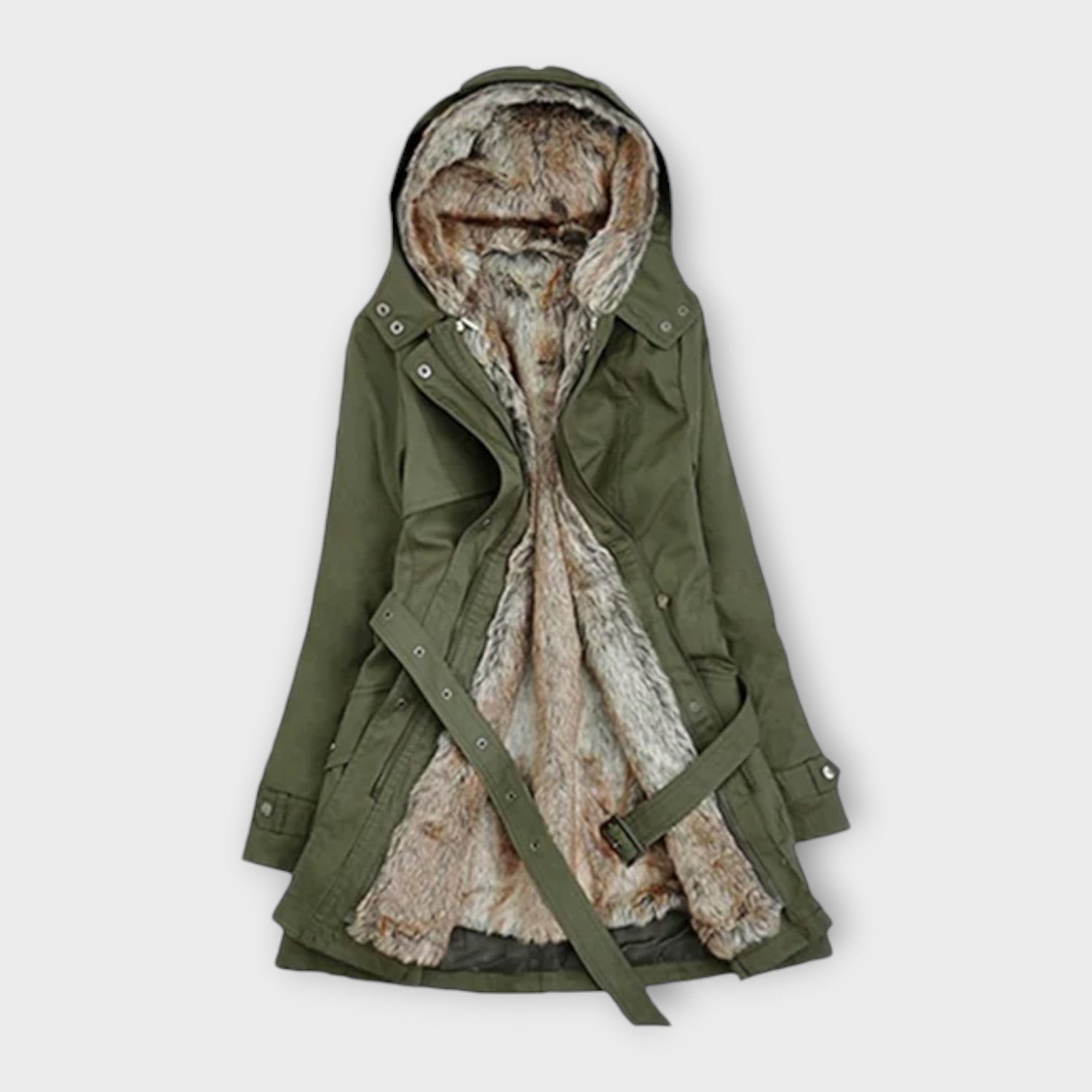 Mikash -™ ｜Plysjacka med pälsfoder