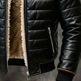 BRUNON | LYXIG UPPVÄRMD JACKA MED FLEECEDRÄKT