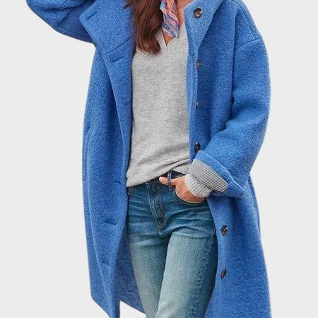 Alena™ ｜Kappa med knappar och huva