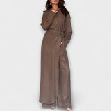 Wien ™ ｜Avslappnad skjorta och byxor