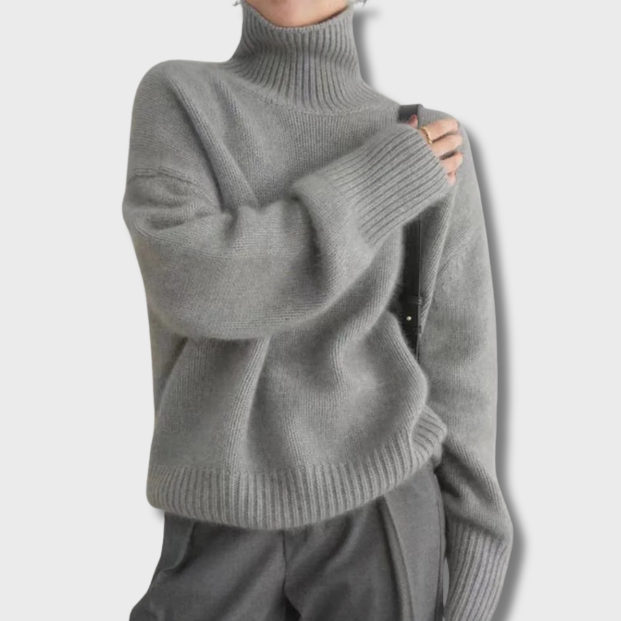 Eliza | kashmirpolotröja med exceptionell mjukhet