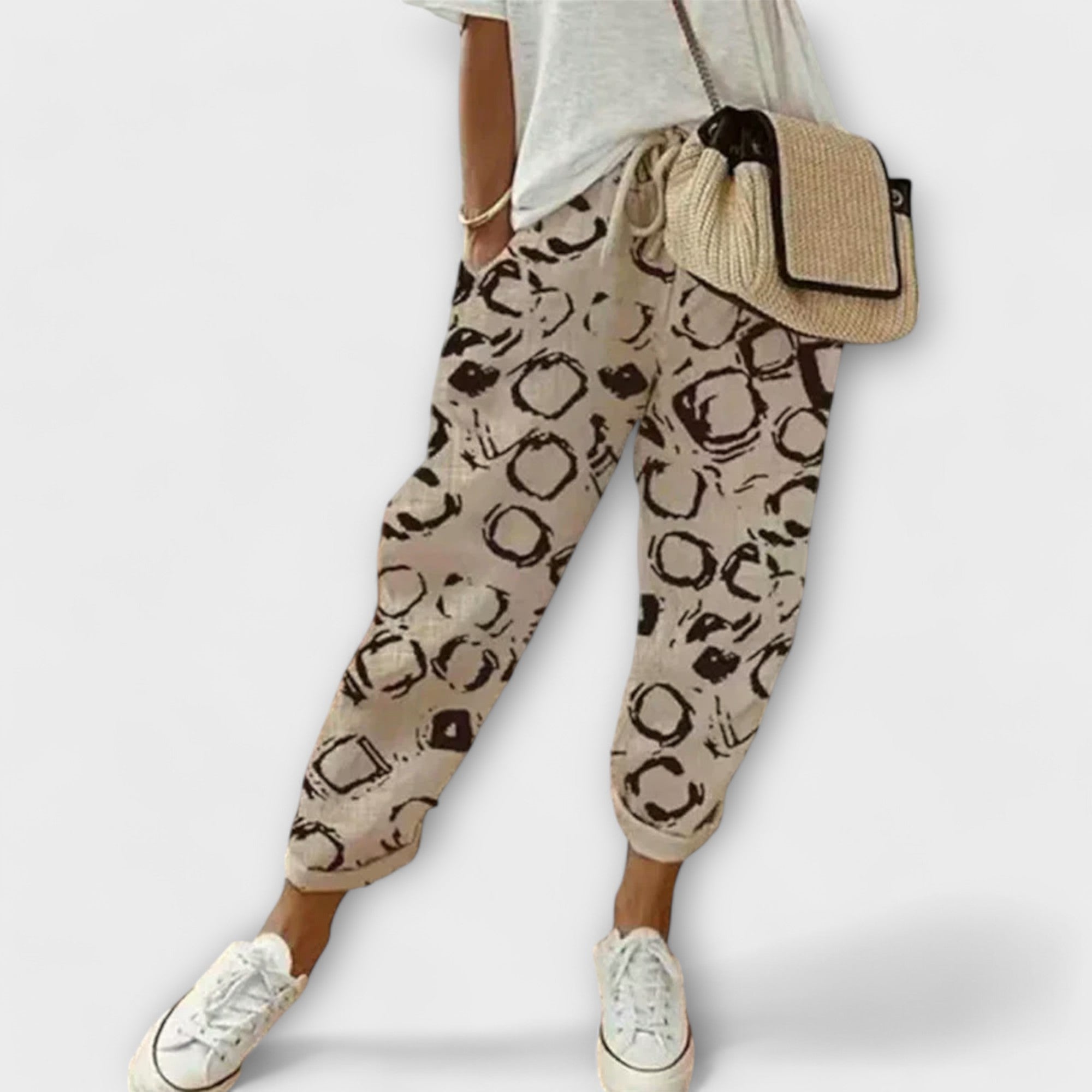 Burga ™ ｜Bekväma byxor i bomull och lin 