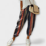 Pavlína ™ ｜ Bekväma Bomulls- och Linbyxor