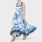 Lucia ™ ｜Förtrollande blommig maxiklänning