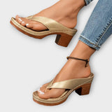 Emily ™ ｜Ortopediska tofflor med klack