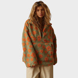 Eva™ | Fleecejacka med dragkedja 