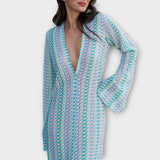 Elina ™ ｜ Maxiklänning med V-ringning och semesterkänsla 