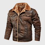 Noxar | Varm och universell läderjacka