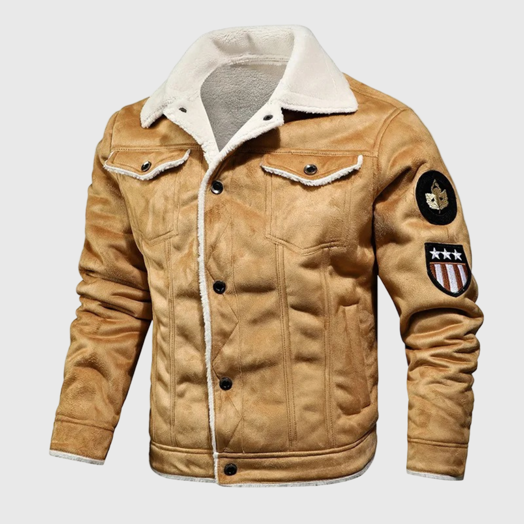 Noxar | Varm och universell läderjacka