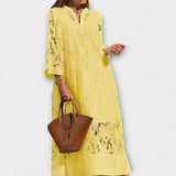 Valmere ™ ｜Dahlia Broderade Klänning