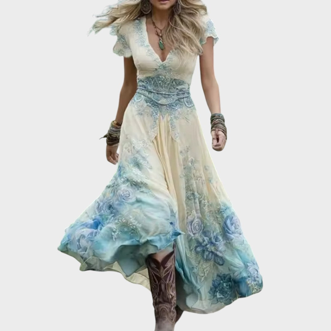 Anna™| Luftiga blommiga klänningar på beställning