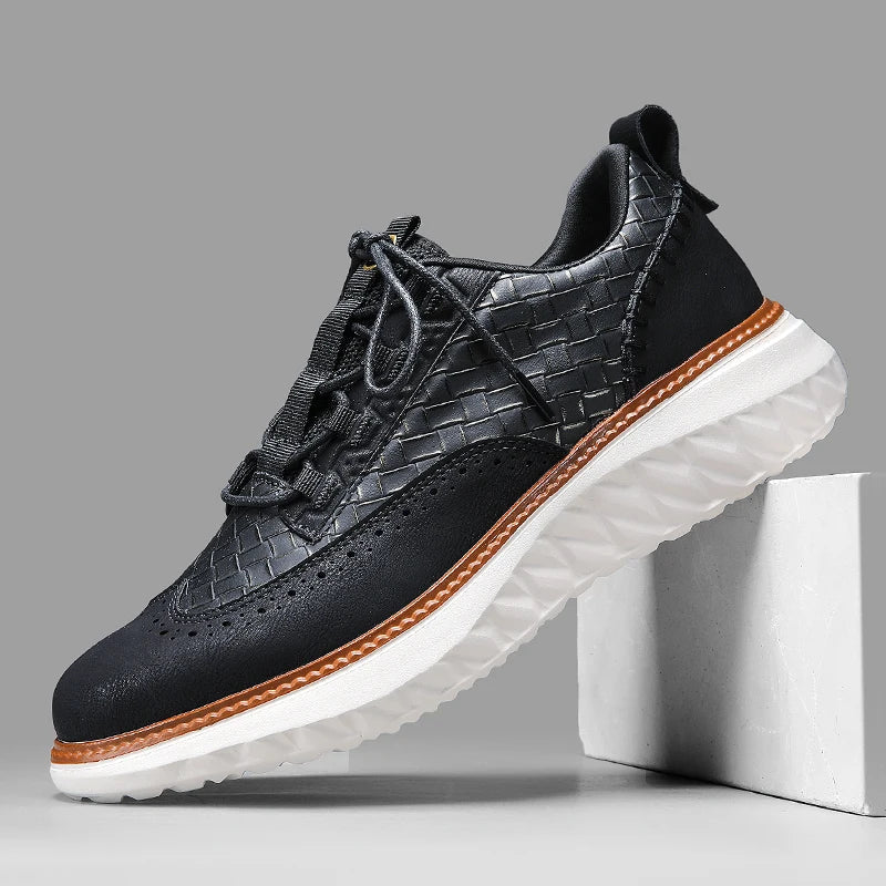 Oxford Ridge | Läder sneakers