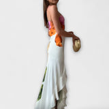 Sapphire ™ ｜ Elegant Patchwork Maxi Klänning 