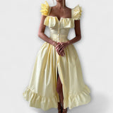 Lia™ ｜Volangklänning