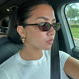 Kathy Ovale Solglasögon